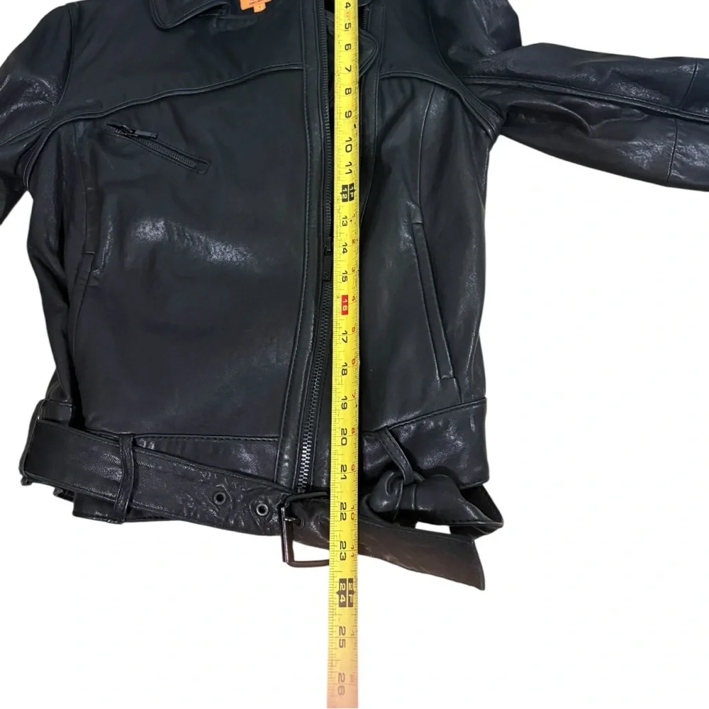 Tory Burch Leather Motorcycle Jacket